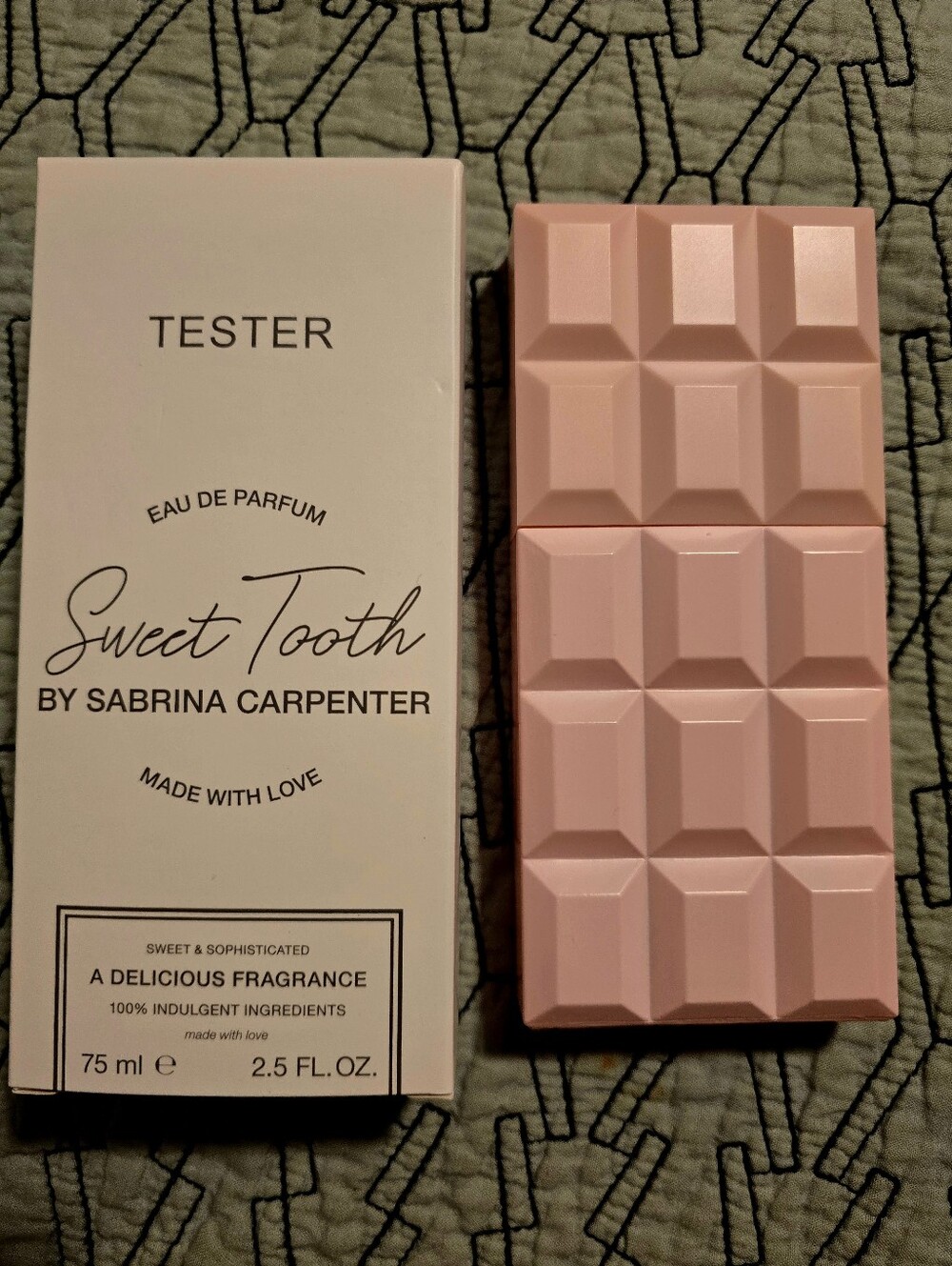 Sweet Tooth by Sabrina Carpenter - Pale Pink Perfume Box